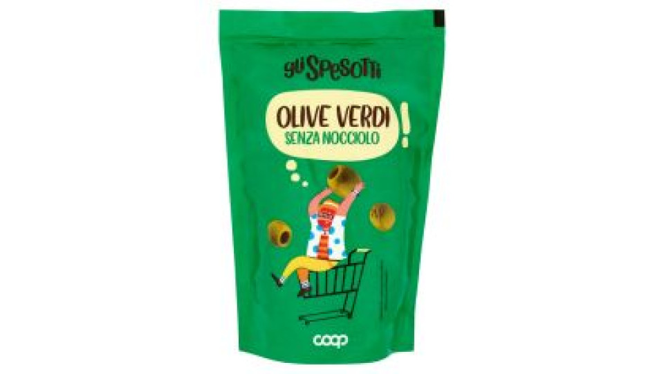 Olive Verdi Senza Nocciolo 400 G