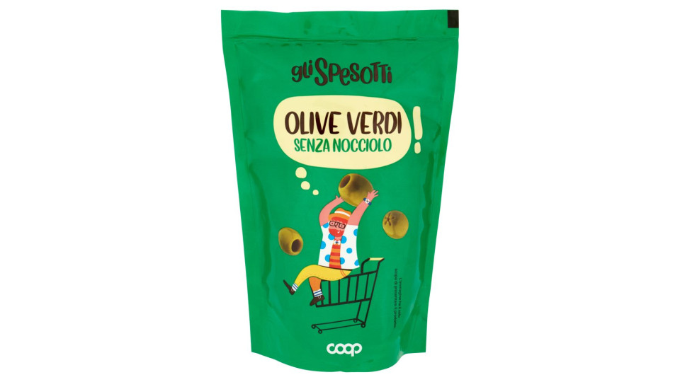 Olive Verdi Senza Nocciolo 400 G