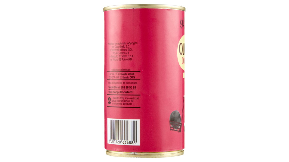 Olive Nere Con Nocciolo 350 G