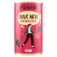 Olive Nere Con Nocciolo 350 G