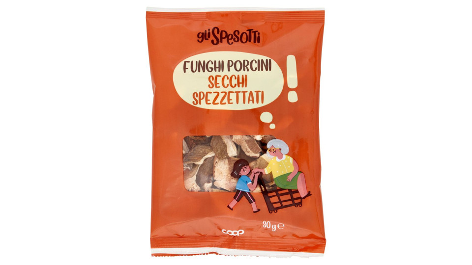 Funghi Porcini Secchi Spezzettati 30 G