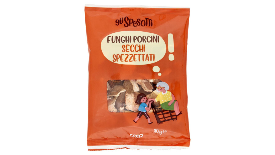 Funghi Porcini Secchi Spezzettati 30 G
