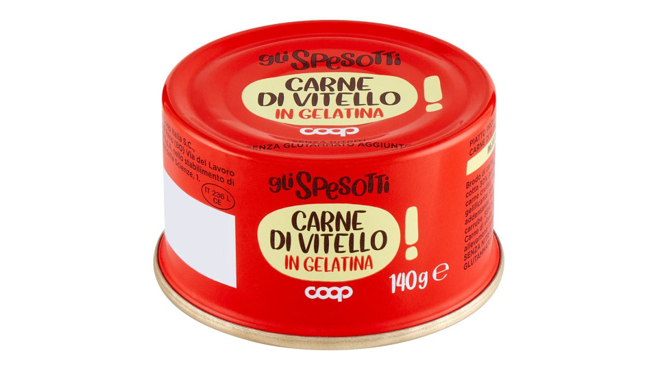 Carne Di Vitello In Gelatina 140 G