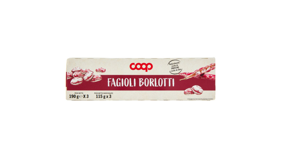 Fagioli Borlotti 3 X 190 G