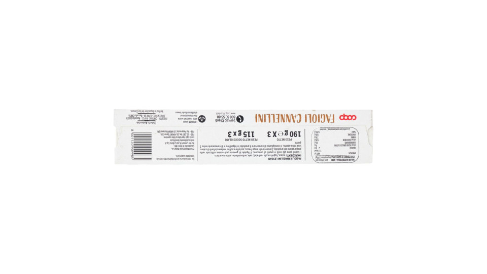 Fagioli Cannellini 3 X 190 G
