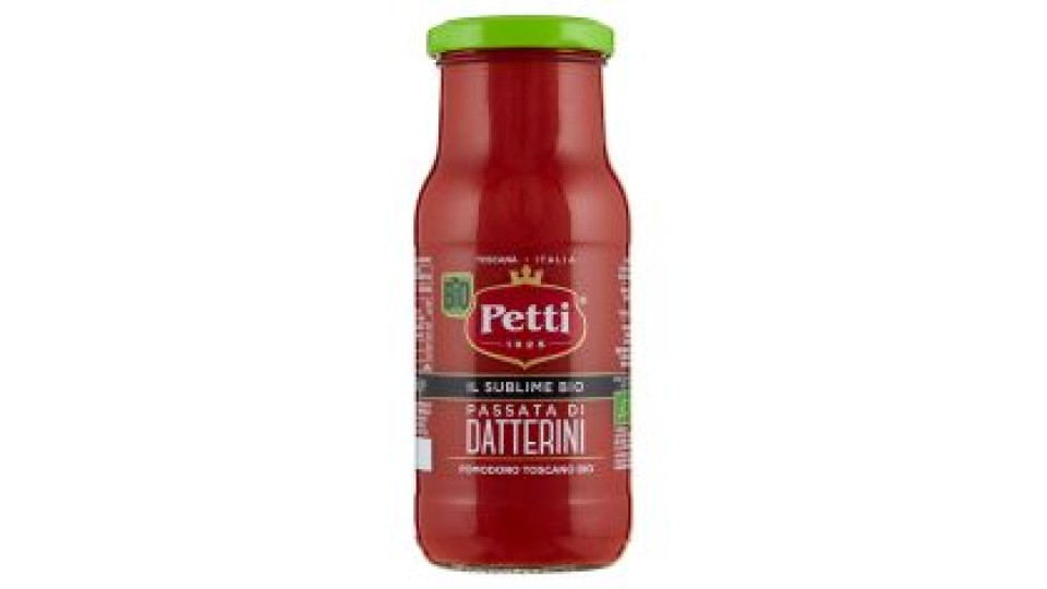 Petti 'il Fino' - Polpa Fine Di Datterini Biologici - Pomodoro Biologico Toscano - 350g