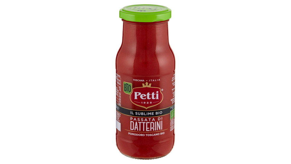 Petti 'il Fino' - Polpa Fine Di Datterini Biologici - Pomodoro Biologico Toscano - 350g