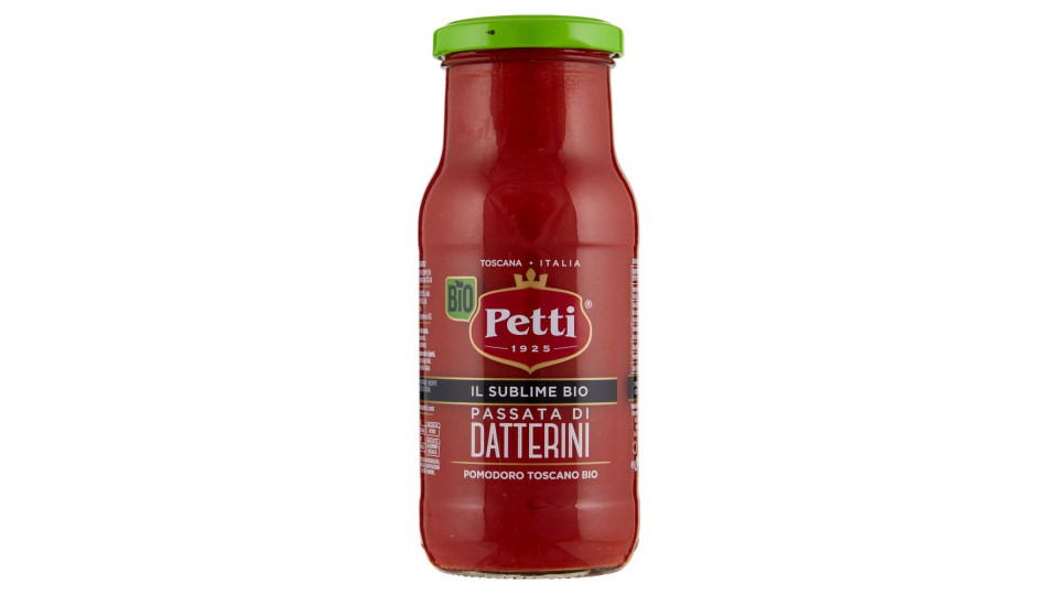Petti 'il Fino' - Polpa Fine Di Datterini Biologici - Pomodoro Biologico Toscano - 350g