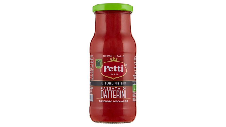 Petti 'il Fino' - Polpa Fine Di Datterini Biologici - Pomodoro Biologico Toscano - 350g