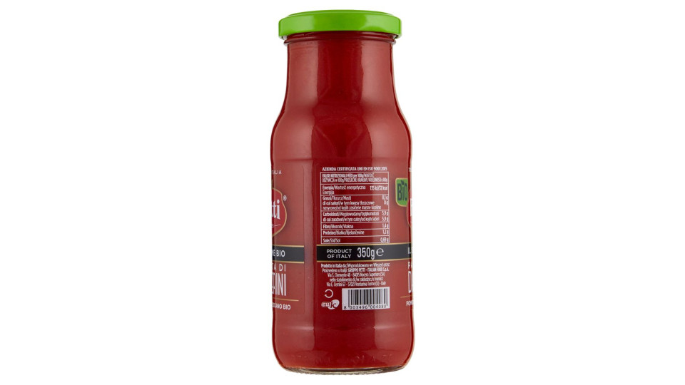 Petti 'il Fino' - Polpa Fine Di Datterini Biologici - Pomodoro Biologico Toscano - 350g