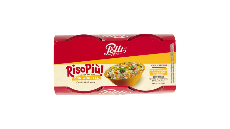 Polli Riso Più! Insalata Per Riso Leggero* 2 X 300 G