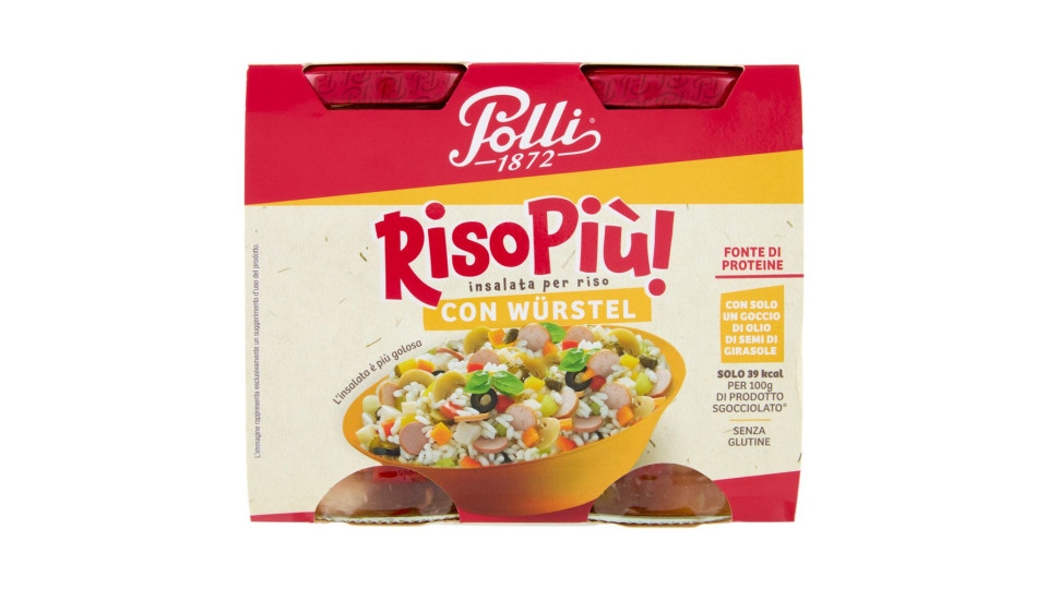Polli Riso Più! Insalata Per Riso Leggero* 2 X 300 G