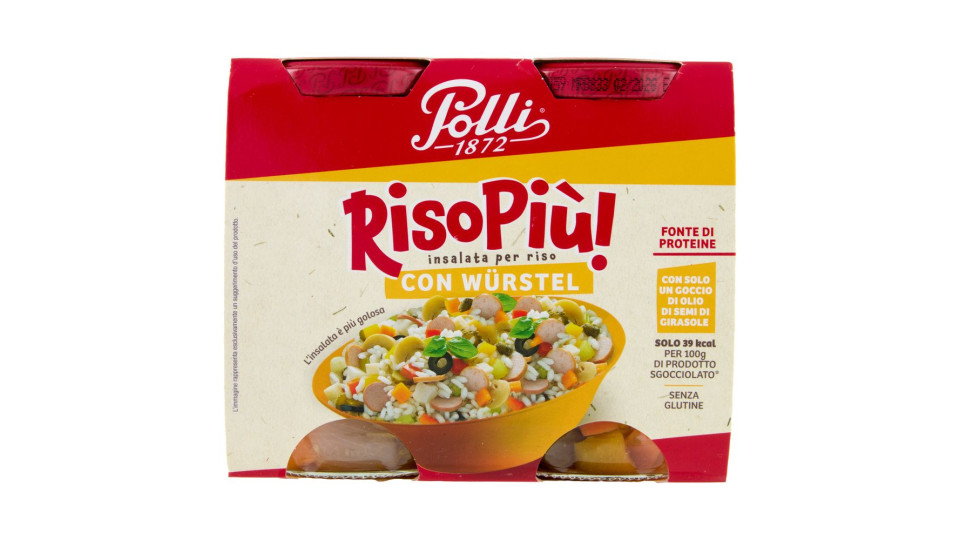 Polli Riso Più! Insalata Per Riso Leggero* 2 X 300 G
