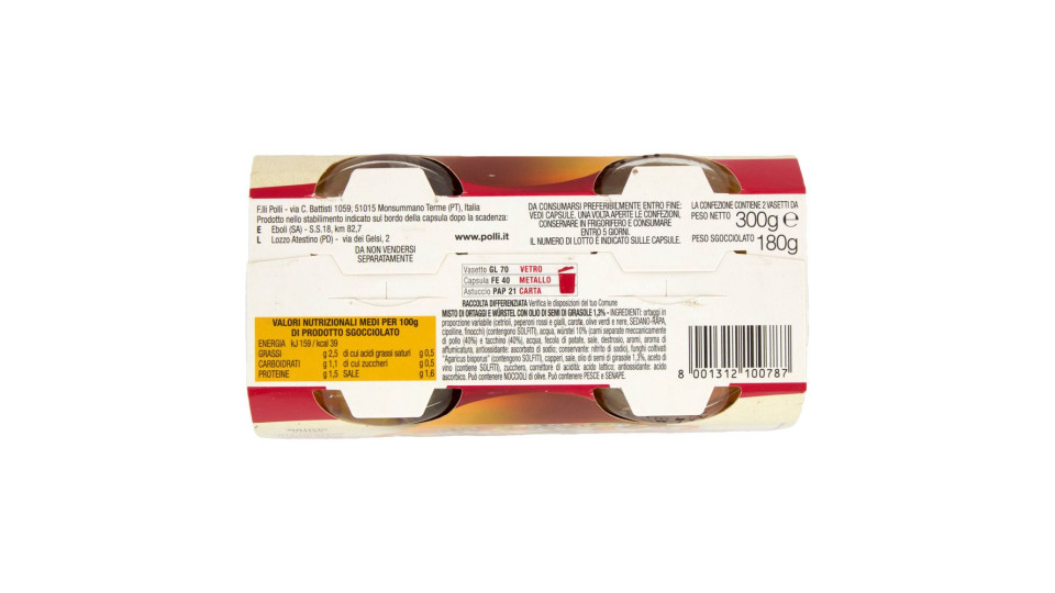 Polli Riso Più! Insalata Per Riso Leggero* 2 X 300 G