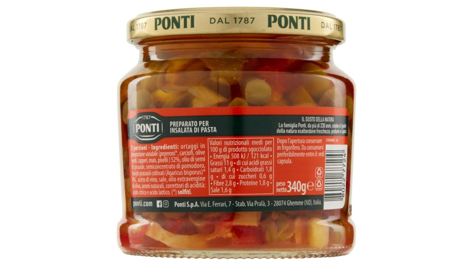 Ponti Peperlizia Insalata Per Pasta 340 G