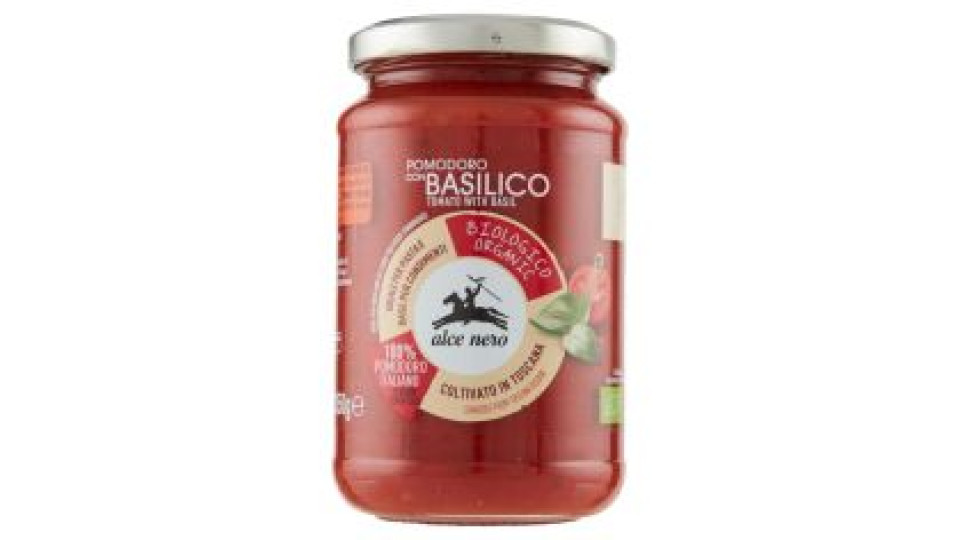 Alce Nero Pomodoro Con Basilico 350 G