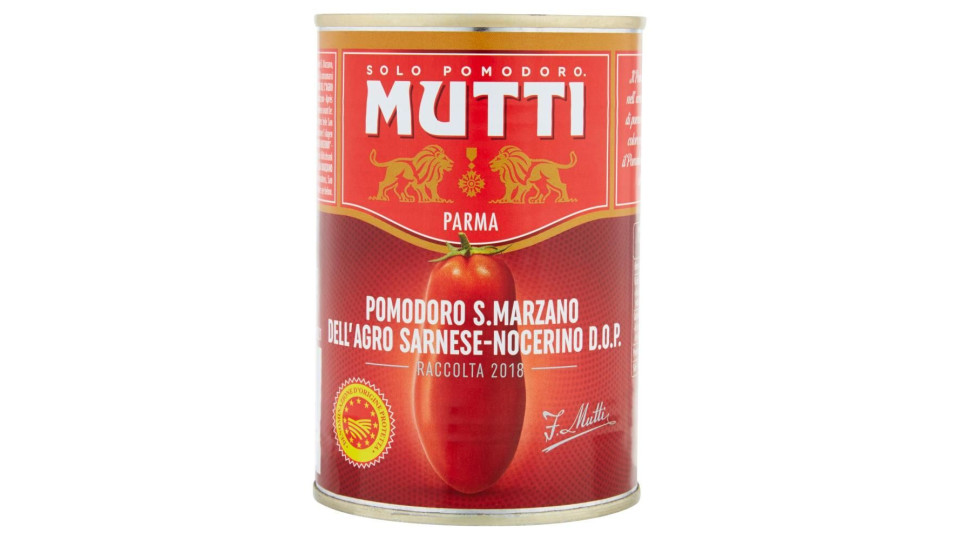 Mutti Pomodoro S. Marzano Dell'agro Sarnese-nocerino D.o.p. 400 G