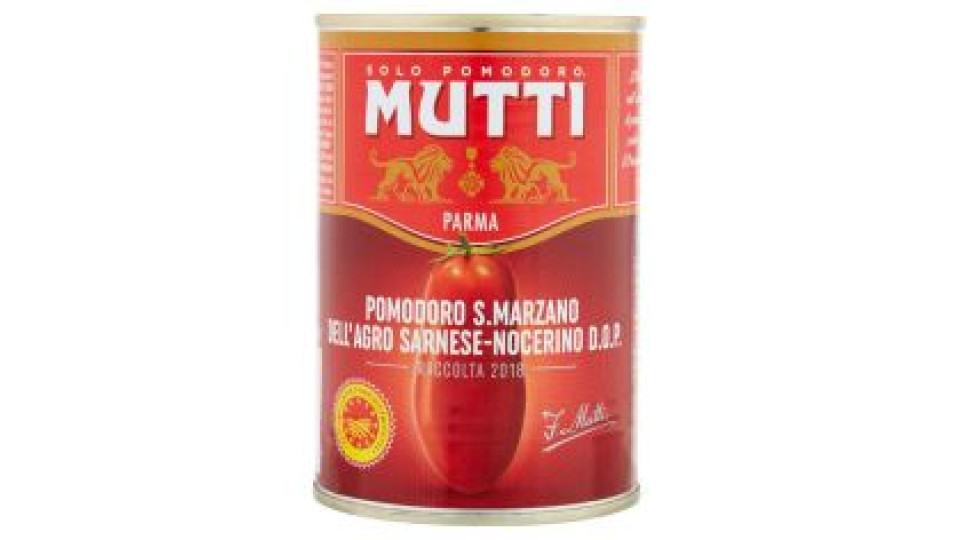 Mutti Pomodoro S. Marzano Dell'agro Sarnese-nocerino D.o.p. 400 G