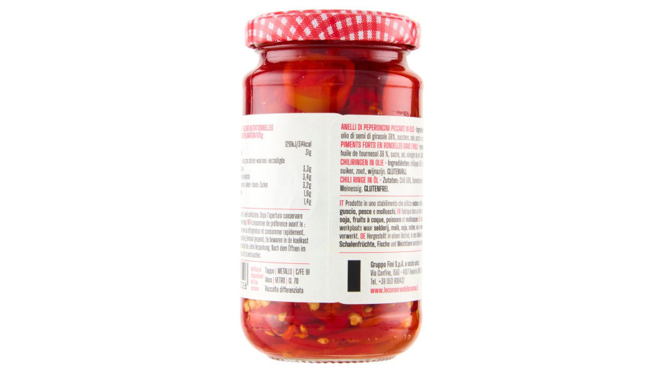 Le Conserve Della Nonna Pepic Anelli 190 G