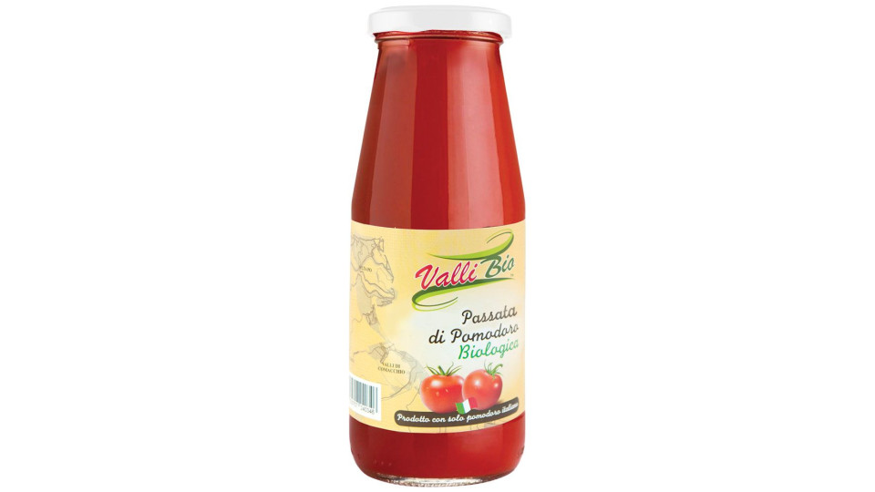 Passata Di Pomodoro Biologico Le Due Valli 700 G.