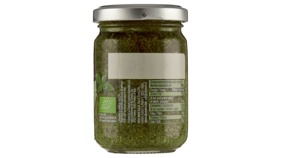 Alce Nero Pesto Alla Genovese 130 G