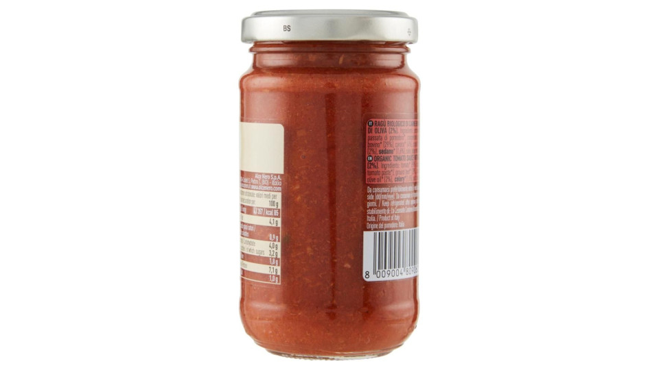 Alce Nero Ragù Alla Bolognese 200 G
