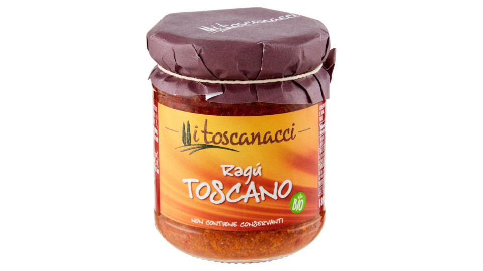 I Toscanacci Ragù Toscano Bio 180 G