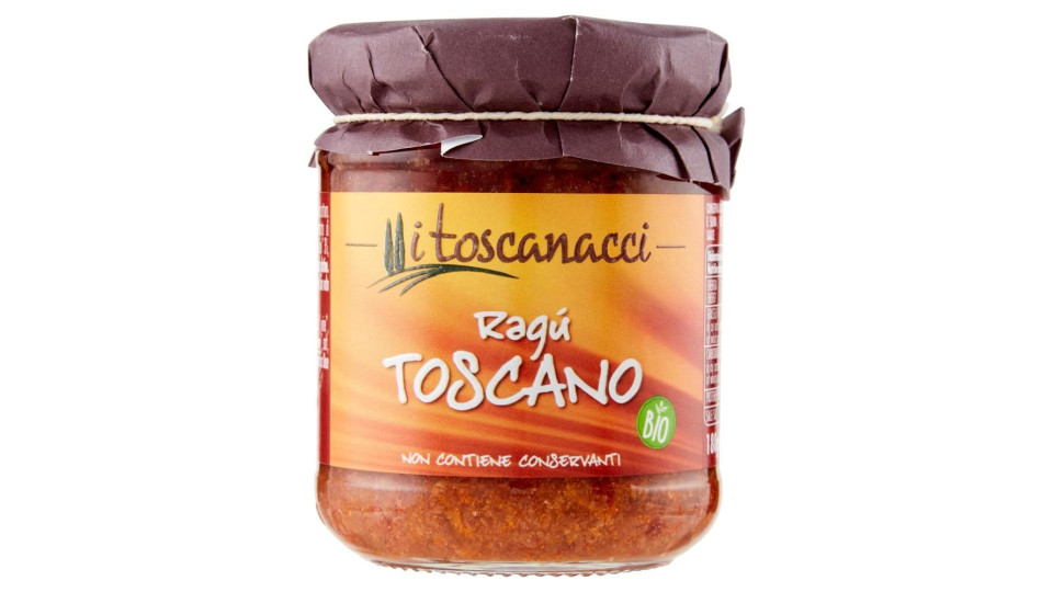 I Toscanacci Ragù Toscano Bio 180 G