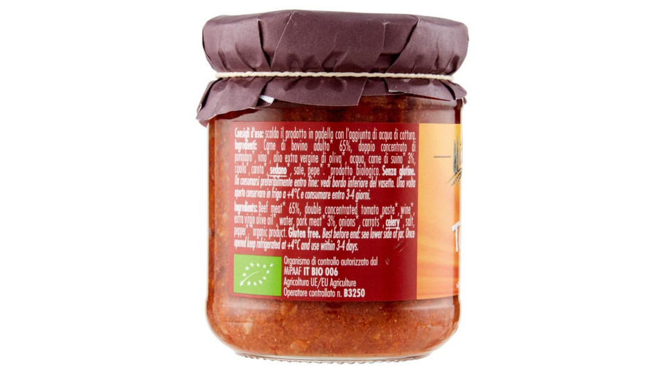 I Toscanacci Ragù Toscano Bio 180 G