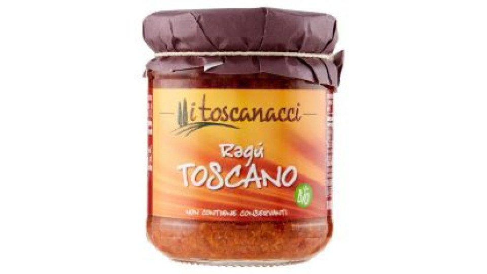 I Toscanacci Ragù Toscano Bio 180 G