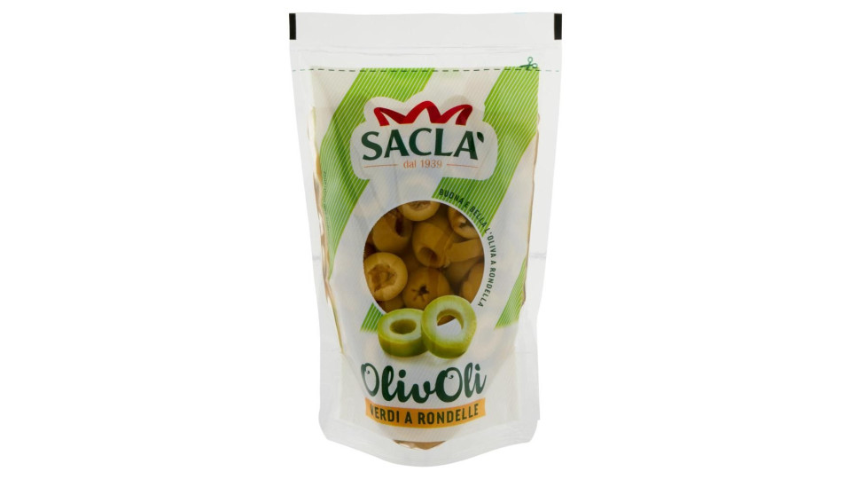 Saclà Olivolì Verdi Snocciolate 185 G