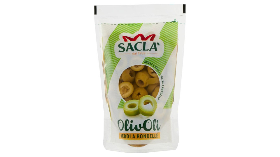 Saclà Olivolì Verdi Snocciolate 185 G