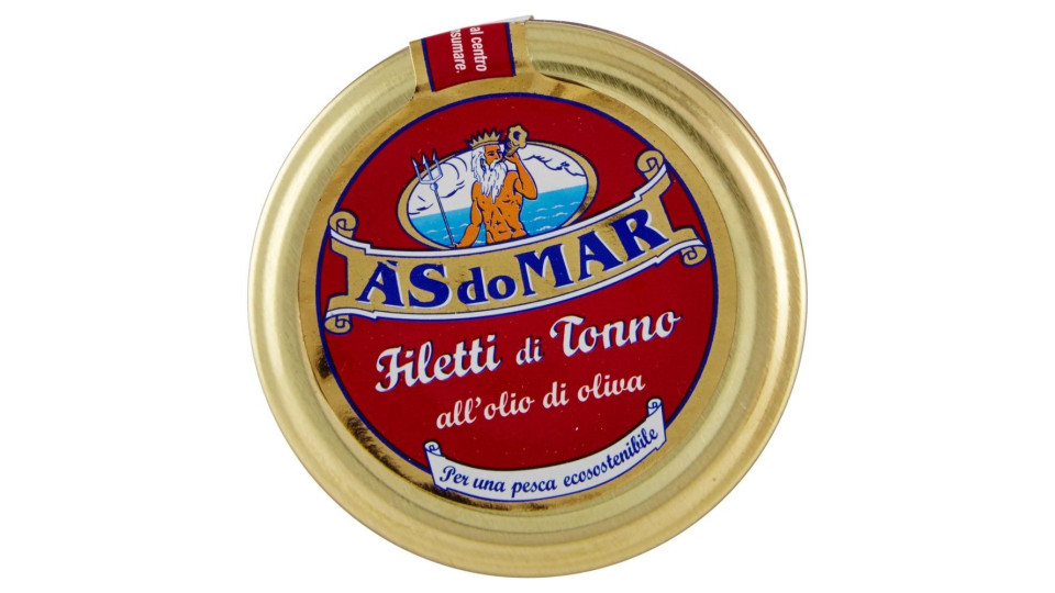 Asdomar Filetti Di Tonno All'olio Di Oliva 250 G