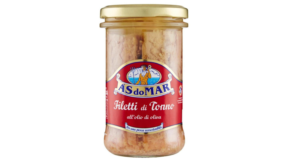 Asdomar Filetti Di Tonno All'olio Di Oliva 250 G