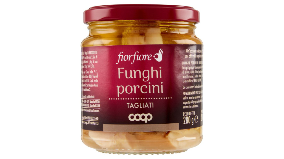 Funghi Porcini Tagliati 280 G