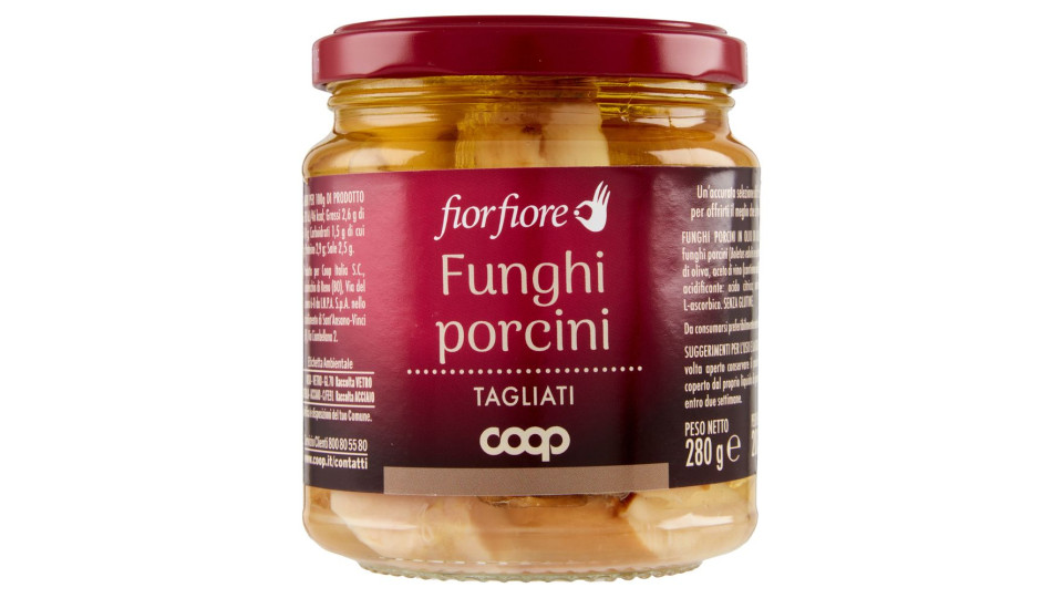 Funghi Porcini Tagliati 280 G