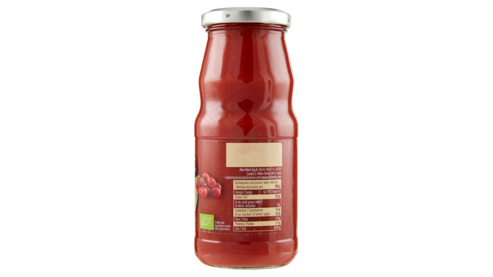 Alce Nero Passata Di Pomodoro 500 G