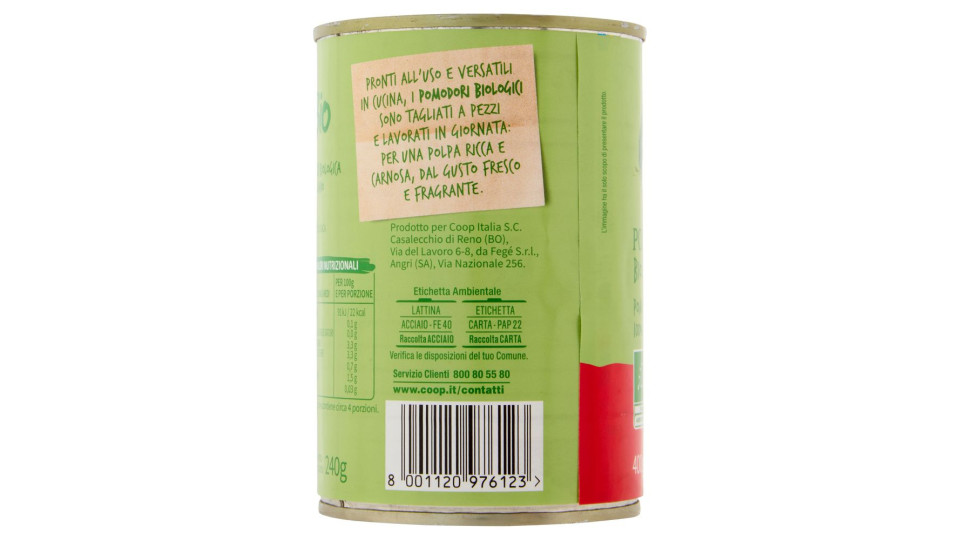 Polpa Di Pomodoro Biologica 400 G