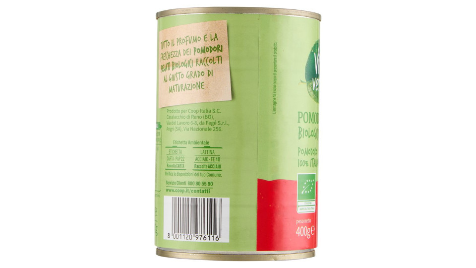 Pomodori Pelati Biologici 400 G