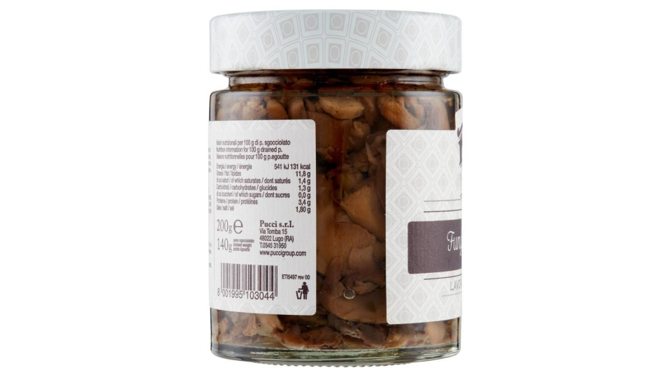 Pucci Funghi Trifolati Lavorati Dal Fresco 200 G