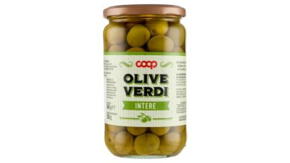Olive Verdi Intere 560 G