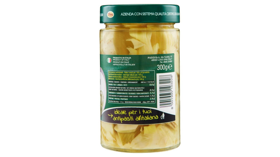 Pucci Carciofi Tagliati 300 G