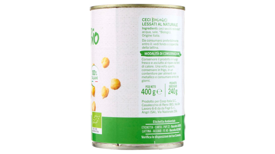 Ceci Biologici 400 G