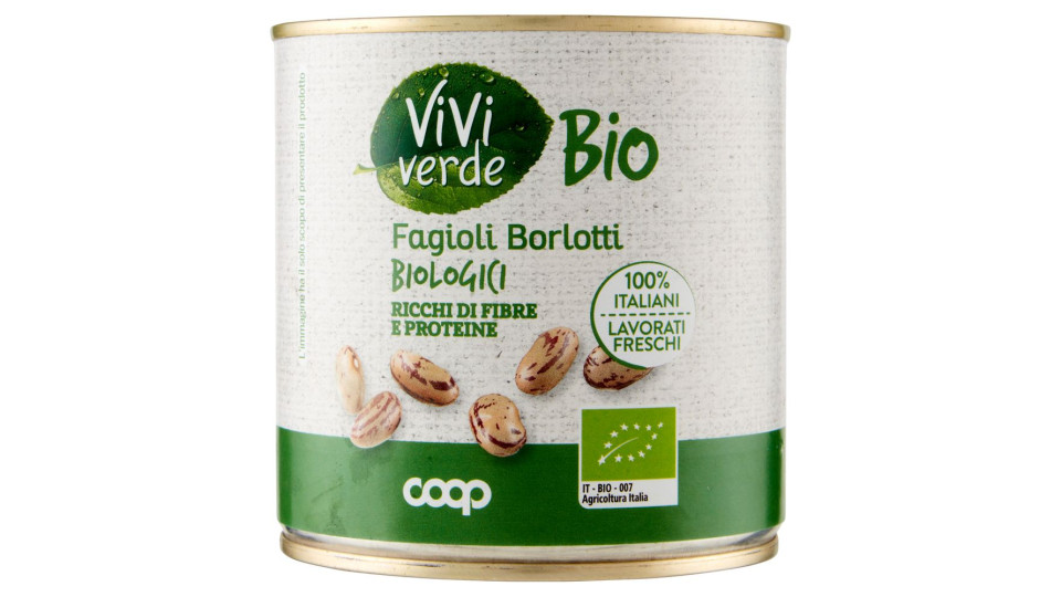 Fagioli Borlotti Biologici 400 G