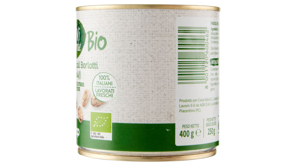 Fagioli Borlotti Biologici 400 G