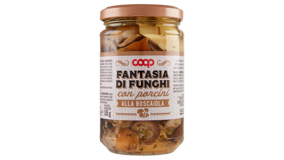 Fantasia Di Funghi Con Porcini Alla Boscaiola 280 G