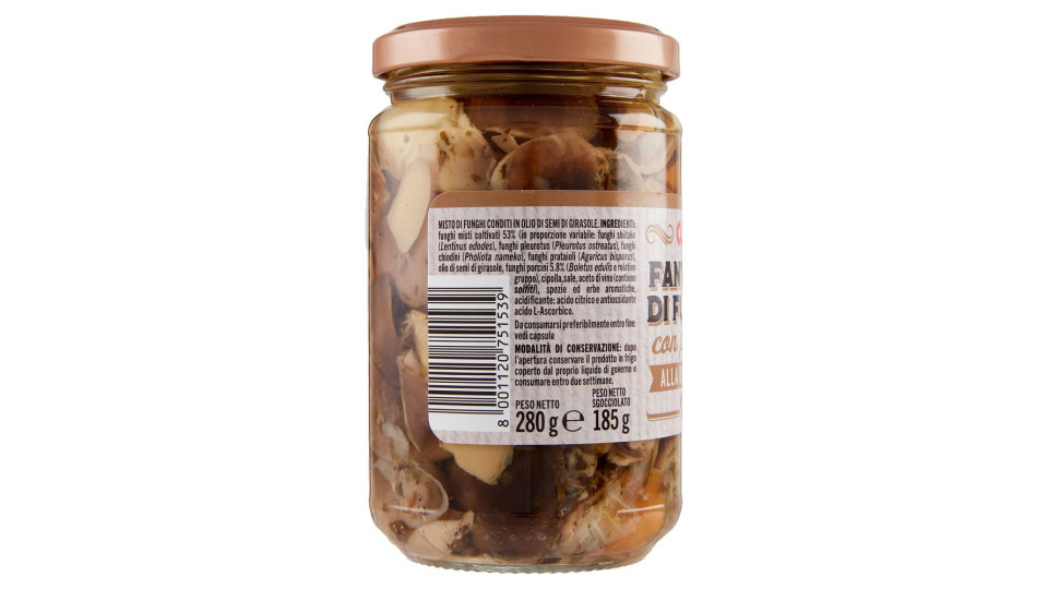 Fantasia Di Funghi Con Porcini Alla Boscaiola 280 G