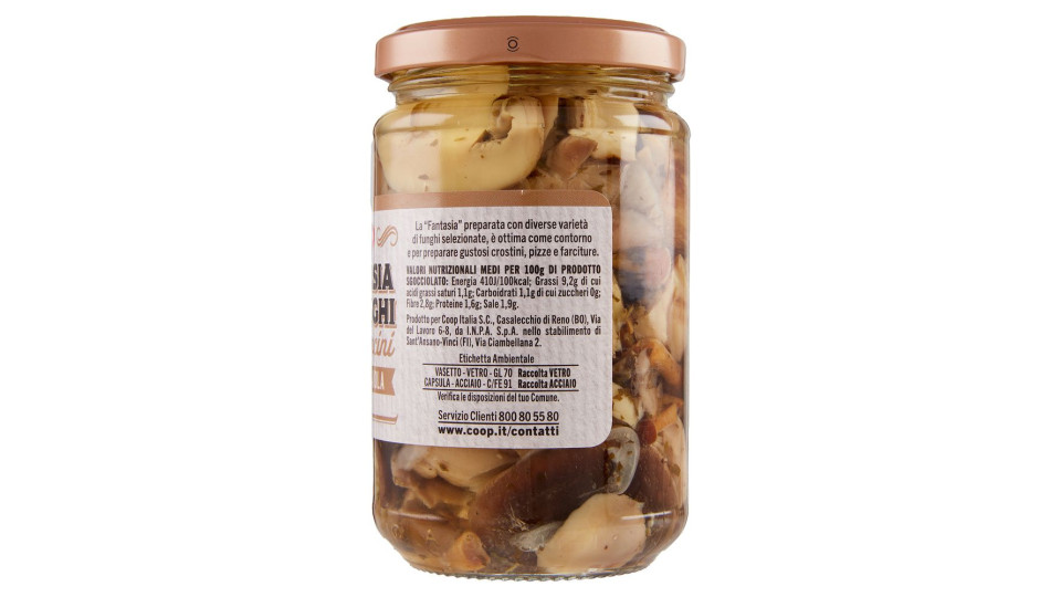 Fantasia Di Funghi Con Porcini Alla Boscaiola 280 G