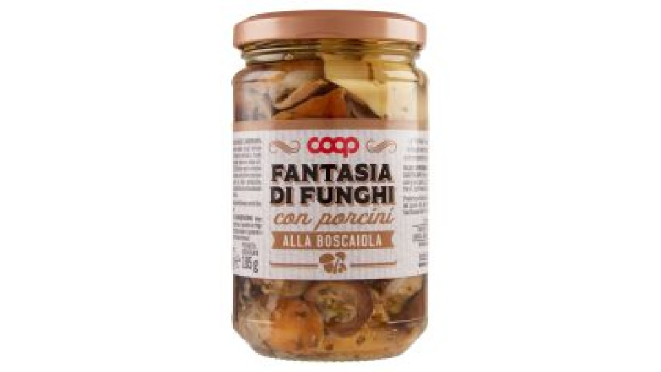 Fantasia Di Funghi Con Porcini Alla Boscaiola 280 G