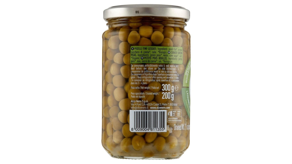 Alce Nero Piselli 300 G